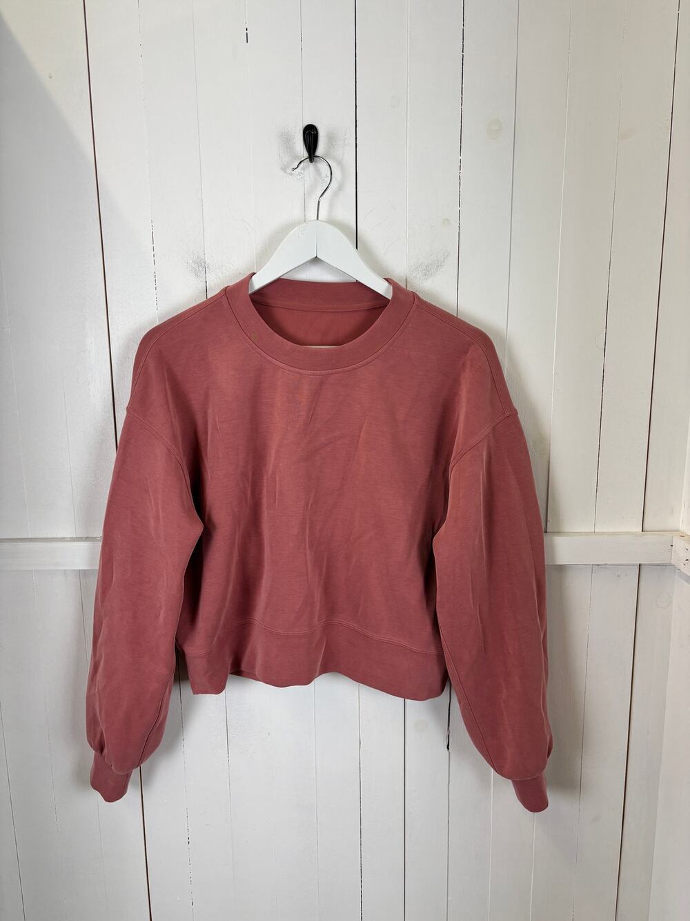 Lululemon Pink Pullover Sweatshirt Size 4 - Picture 1 of 3